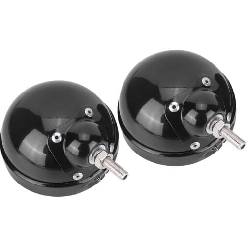 2 Sets 4.5 inches Motorcycle Fog Light Housing Aluminum Alloy Fog Lamp Shell