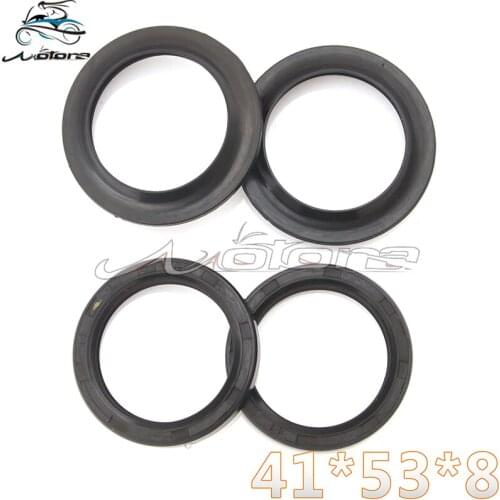 Motorcycle Front Fork Damper oil seal Dust cover For ZX-6R 95-97 ZXR250 ZXR400 ZRX400 XJR400 FZ400 XV400 GSX250 74A 75A GSX400