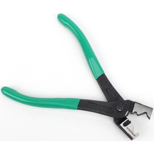 7" 175mm Car Cage Clamp Pliers Single Ear Throat Hoop Special Circlip Plier Automobile Cages Hose Clamp Disassembly Tools