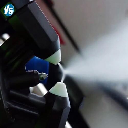 YS Air Atomizing Dry Fog Sterilizing Nozzle Mushroom Greenhouse Humidifing Nozzle 3 to 6 Microns Droplet Size Fogger Nozzle