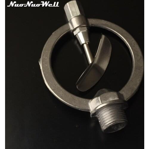 1pcs NuoNuoWell 1/2" Alloy Male Thread 360 Degree Rotating Nozzle Sprinklers Greenhouse&Lawn Sprinkling Irrigation Sprinklers