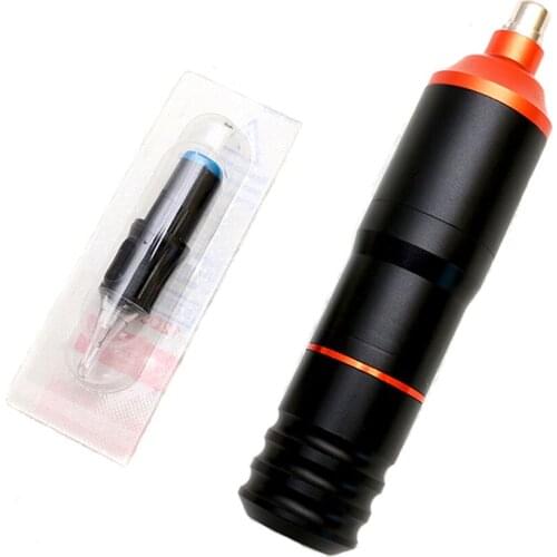 Rotary Tattoo Machine RCA Interface Import Motor Aluminum Alloy Permanent Makeup Tattoo Gun Pen