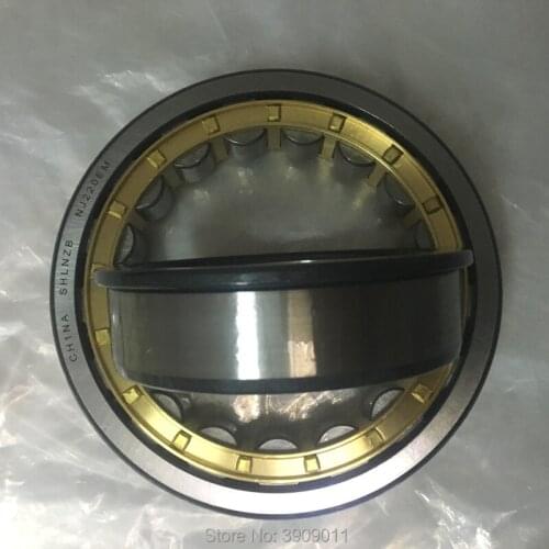 SHLNZB Bearing 1Pcs NJ236 NJ236E NJ236M NJ236EM NJ236ECM C3 180*320*52mm Brass Cage Cylindrical Roller Bearings