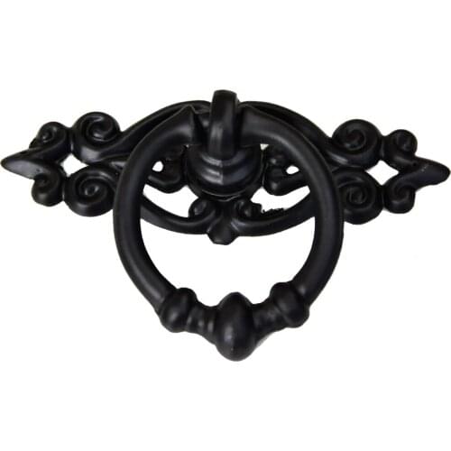 Vintage Bronze Knobs Pulls Handles Antique Drawer Pull Decorative Hardware with Screws for Furniture Cabinet