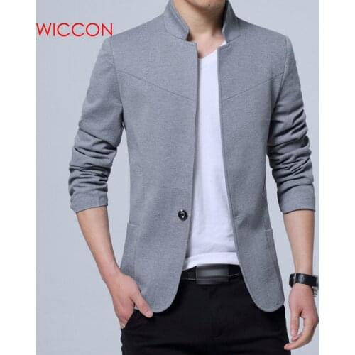 Мужские пиджаки WICCON China At AliExpress
