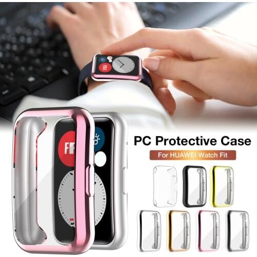 PC Protective Case Cover Screen Protector for HUA WEI Watch Fit PC material of protective case Provide Full Protection Dropship
