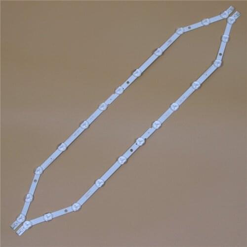32inch TV LED Light Bars For Samsung LH32MDCPLGC/XY LH32MDCPLGC/ZW LH32MDCPLGVMZD Backlight Strips Kit 12 LED Lamps Lens 2 Bands