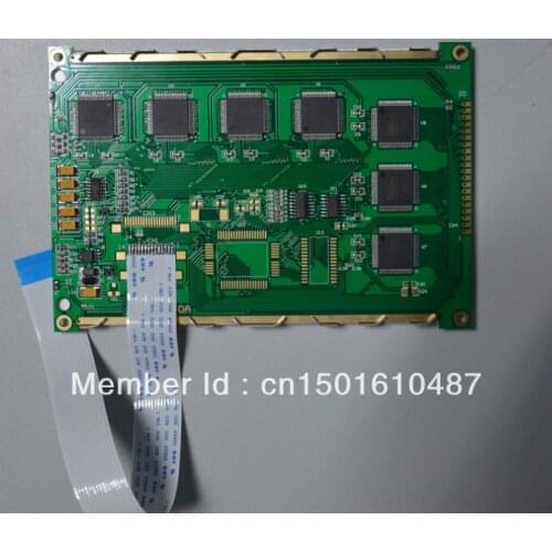 5.7 inch 320X240 Graphic Dot LCM CNC LCD module Parallel port 14pin FFC cable LED Blacklight Blue color 5v NEW display Grade A