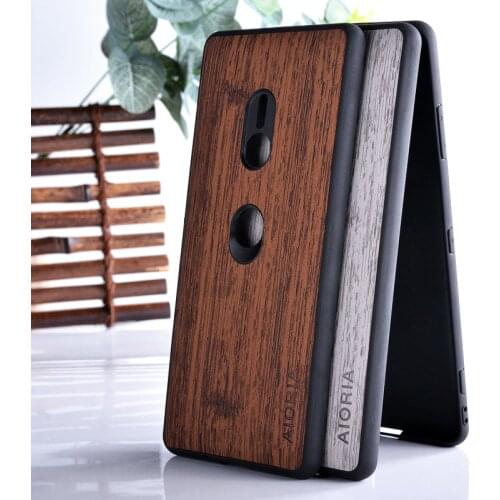 BambooLike case for Sony Xperia 1 XZ3 XZ4 Good touching feel anti finger print No dirty coque