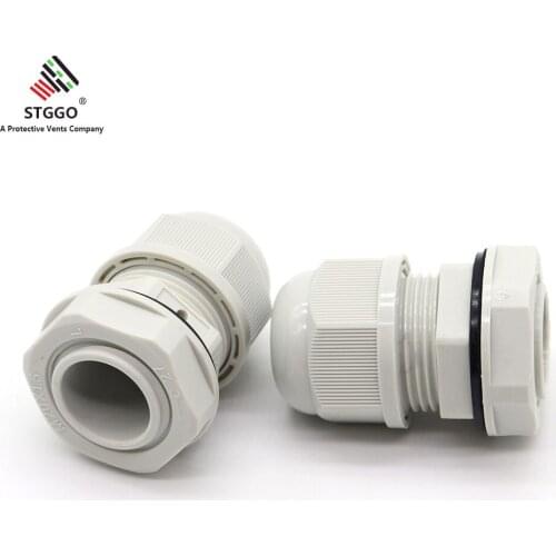 Black Plastic M12 Threaded Vent Valve