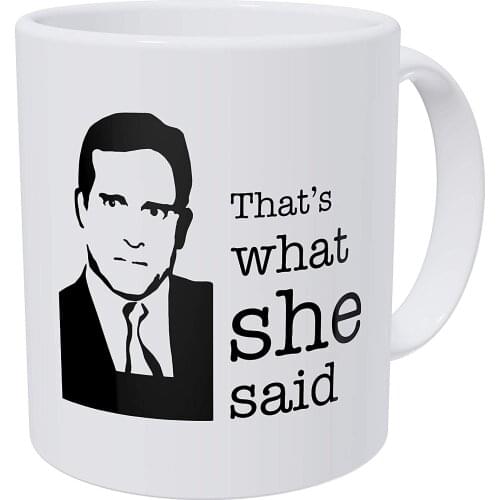 Thats What She, Office, Boss 11 Ounces Funny Coffee Mug Gag Gift
