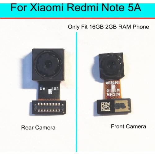Front Camera Flex Cable For Xiaomi Redmi Note 5A 2GB RAM 16GB ROM