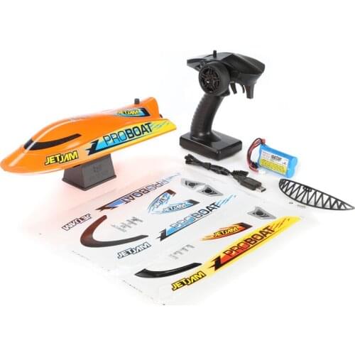 Horizon Hobby PROBOAT Jet Jam 12" Pool Racer Brushed RTR 30cm Mini Jet Boat Prevent Capsize 2.4G Boat Adult Kids Toy Gifts