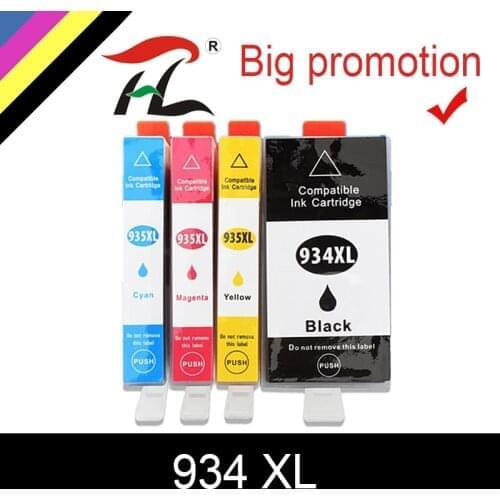 4PK Ink Cartridges Compatible For HP934XL HP934 934XL 934 XL HP935XL HP935 XL Officejet Pro 6812 6830 6815 6835 Inkjet Printer