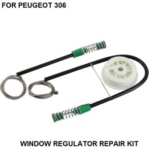 FOR PEUGEOT 306 CABRIOLET WINDOW REGULATOR REPAIR KIT FRONT LEFT * NEW * 1993-1997