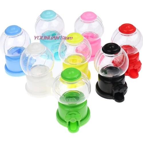 1Pc Sweets Mini Candy Machine Bubble Speelgoed Dispenser Munt Bank Kinderen Speelgoed Home Decoratie Kerst Verjaardagscadeau