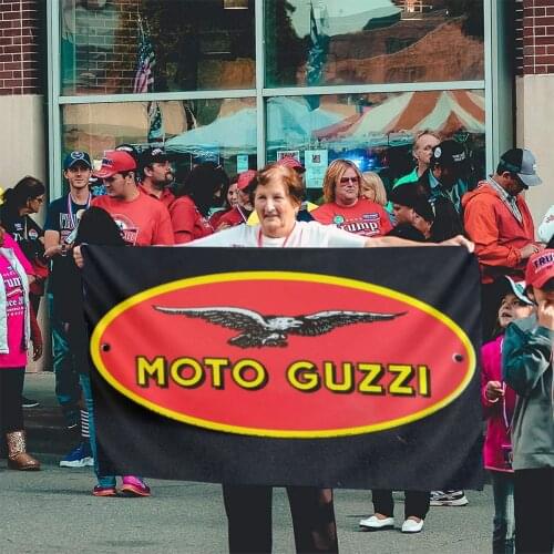 Moto Guzzi 2 Flag Banner Home Outdoor Gift Party Flags Decoration Lgtb Flag Hashish Lebanese