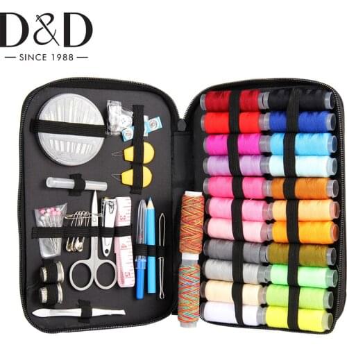 Sewing Tool Kits DIY Sewing Kit Accessories Travelling Quilting Stitching Embroidery Craft with Case Mom Gift
