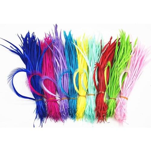 20/100pcs/lot Natural dyeing goose feathers diy feathers for jewelry making plumas hat wedding decoration clothes plumes crafts