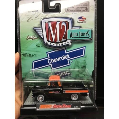 NEW M2 machines 1:64 Chevrolet Silverado Auto Zone Limited collection die-cast metal car models