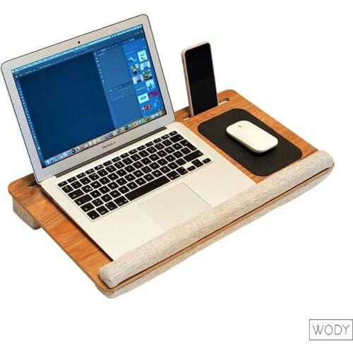Computer Desk Window Table Foldable Laptop Stand Breakfast Plate Laptop Stand, Cushioned Laptop Stand, Tablet Stand, Laptop Sofa