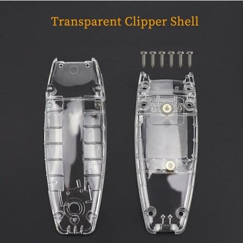 Hair clipper transparent modified shell hair trimmer cover back shell cover Barbershop accessories