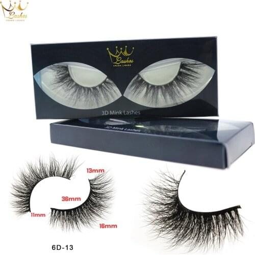 CrownLashes Eyelashes 3D Mink Lashes natural handmade volume soft lashes long eyelash extension real mink eyelash for makeup