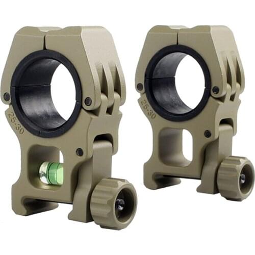 Tactical Airsoft M10 QD Separate Scope Mount Range Mount With Bubble Level For 20MM Picatinny Rail Hunting Gun Accessory