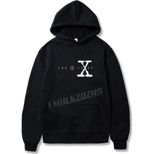 2021 Spring Autumn Casual Man TV Show Logo The X Files Adult Funny Printing Men and Women Sweatshirt Hoody Tops