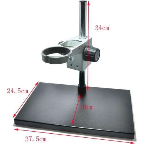 Video Microscope Camera Lens Adjustable Focusing Bracket Focusing Holder Table Stand 40mm 50mm For HDMI USB Video Camera