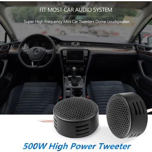 1 Pair 500W High Efficiency Car Speaker Automotive Car Audio Sound Super Power Tweeter Dome Loudspeaker Auto Mp3 Player for Opel