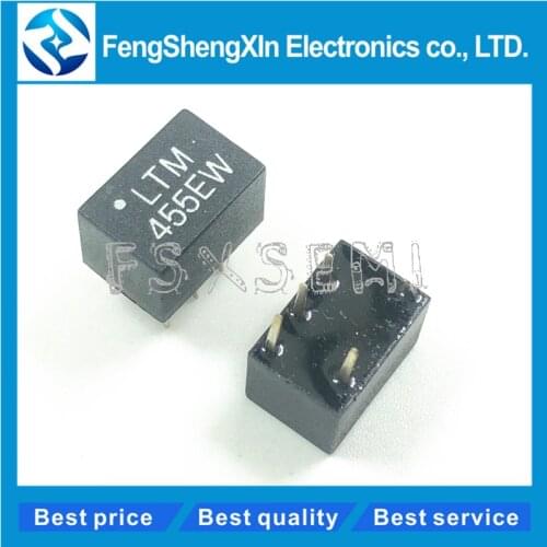 10pcs/lot LTM455EW LTM 455EW LTM455E CFWM455EW 5Pin DIP-5 455KHz crystal