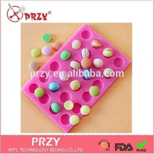3D Handmade Soap Mold Silica Gel Mould Candle Soap Silicone Mold Macaron Cake Mold Fondant Deaorationg Tools Silicone Rubber 001