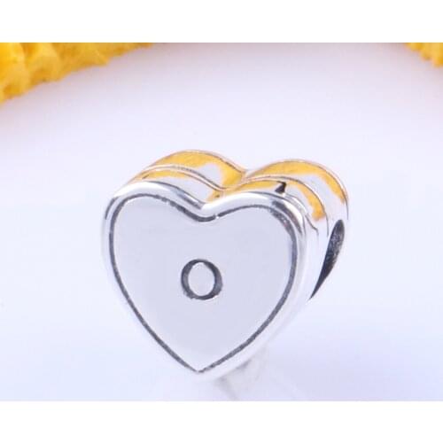 Free Shipping Authentic 925 Sterling Silver Yes Heart Charm Fit Original Pandora Bracelet For Women DIY Jewelry S925 Beads