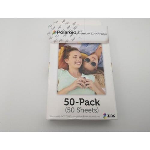 50 sheets Premium ZINK Zero Ink Paper for Polaroid Instant Photo Camera Z2300 Snap touch / Zip Pinter / Socialmatic Instagram