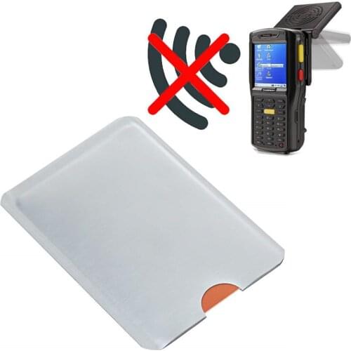 Credit Card Holder Wallet RFID Blocking Sleeves Aluminium Foil Theft Protection Anti Scan ID Cards NFC Protector Cover Case