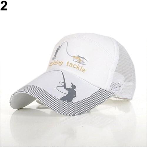 1pc Fashion Sun Protection Tackle Cap Fishing Hat Men Women Cap Outdoor Sports Adjustable Summer Hat Fishing Tackle for Indoor