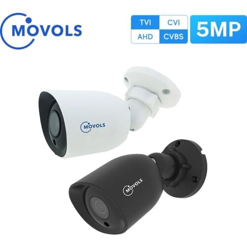 MOVOLS Security Camera Outdoor 5MP AHD Camera 2592 x 1944 AHD/TVI / CVI / CVBS CCTV Sony Sensor Bullet Video Surveillance Camera
