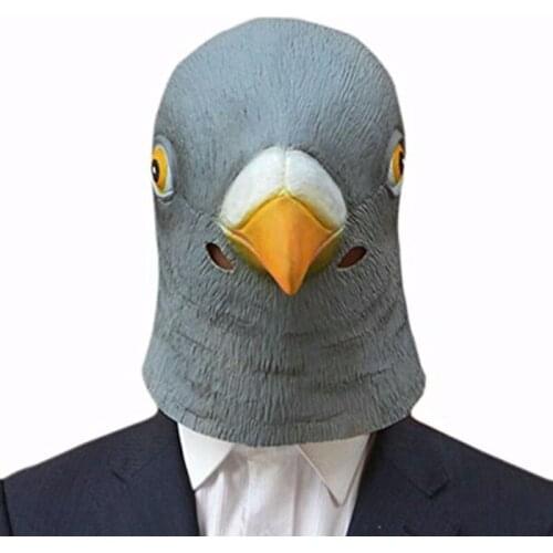 New Beak Mask Horse Head MaskS Animals Head Latex Mask Halloween Costume Theater Prank Prop Crazy Party Mask Scary Cosplay Mask