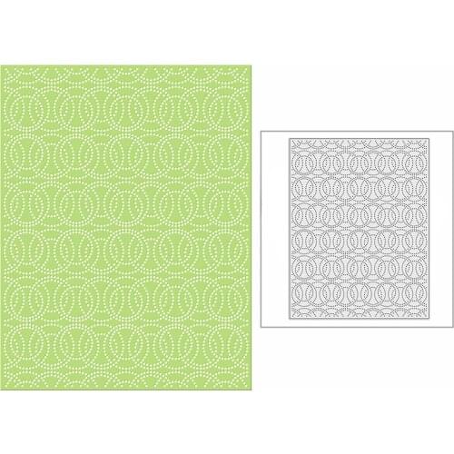 New 2021 Concentric Ring Circle Panel Metal Cutting Dies for DIY Scrapbooking and Card Making Decor Embossing Craft No Stamps