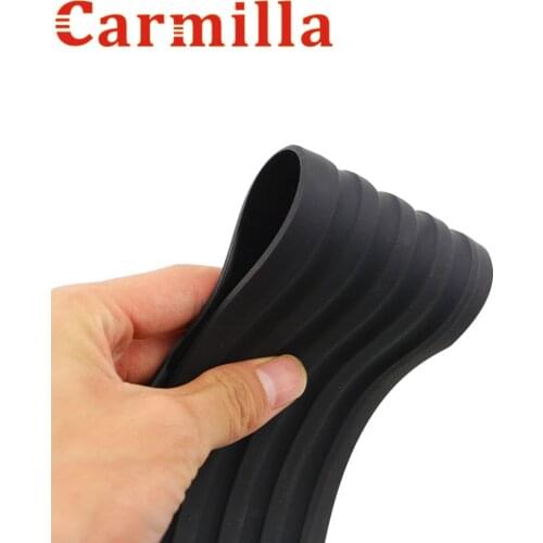 Carmilla New Rubber Rear Guard Bumper Protector Sticker Cover For Citroen Grand C4 Picasso C4 Aircross C Elysee DS3 C5 C4