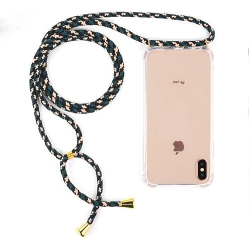 Clear Soft tpu Cases for iPhone 12 Pro Max 6.7 Inch Cover Ultra-thin Silicone Back Case With Hand String Strap for iPhone 12 Pro