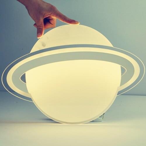 Modern led ceiling lightsPlanet Stars for Kids room for boys girls living room Bedroom Luminaire plafonnier lustre Avize