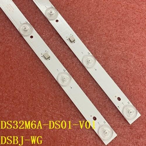 2pcs/set 8LED LED Backllight bar For Storm 32X3 32R4 32K6 M00601066 202006-DS32M6A00 202005-DS32M6F00-01