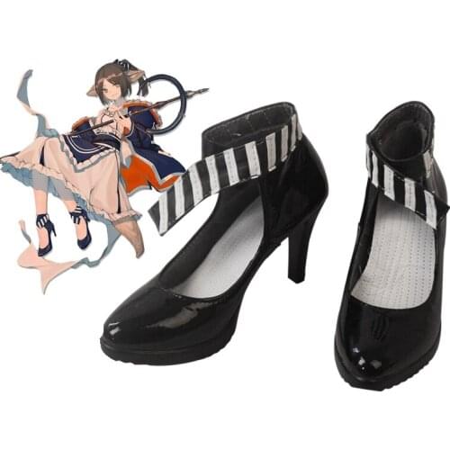 Unisex Anime Cosplay Arknights Vera Nair Cosplay Costumes Shoes Custom Made
