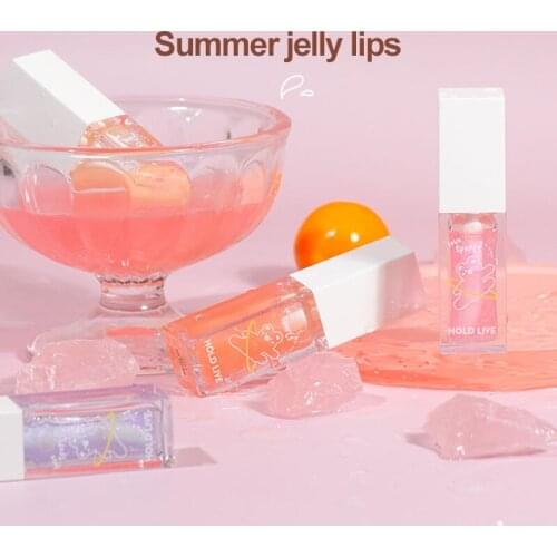 HOLD LIVE Moisturizing Lip Oil Lip Gloss Transparent Glass Lip Moisturizing Water Gloss Lip Gloss Support Direct Sales