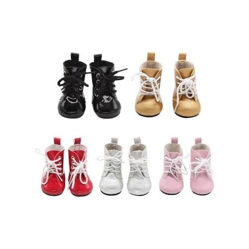2021New Pattern High Shoes For 43Cm Baby New Born Reborn Doll &18 Inch American Our Generation Girl`s Toy