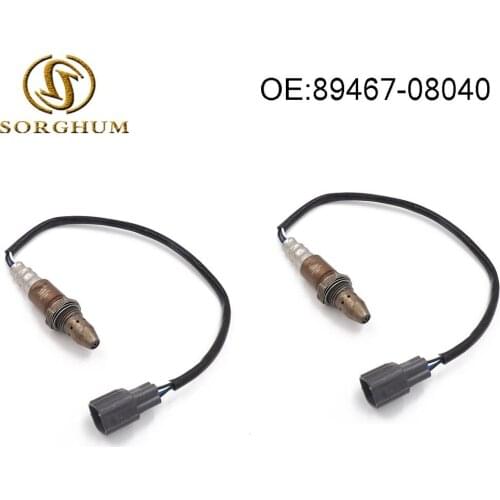 2PCS 89467-08040 O2 Oxygen Air Fuel Ratio Sensor For 2004-2006 Toyota Sienna 3.3L V6 234-9012