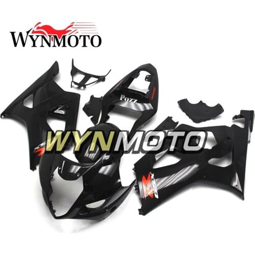 Complete Fairings Kit For GSXR1000 2003-2004 03 04 K3 Injection ABS Plastics Fairings Kit Bodywork Cowlings Black Frames Panels