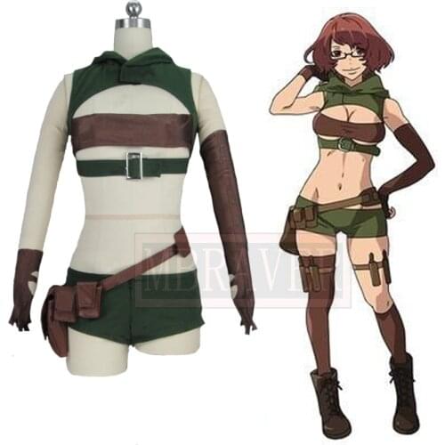 Grimgar of Fantasy and Ash Barbara Cosplay Costume Party Christmas Halloween Custom Made Any Size